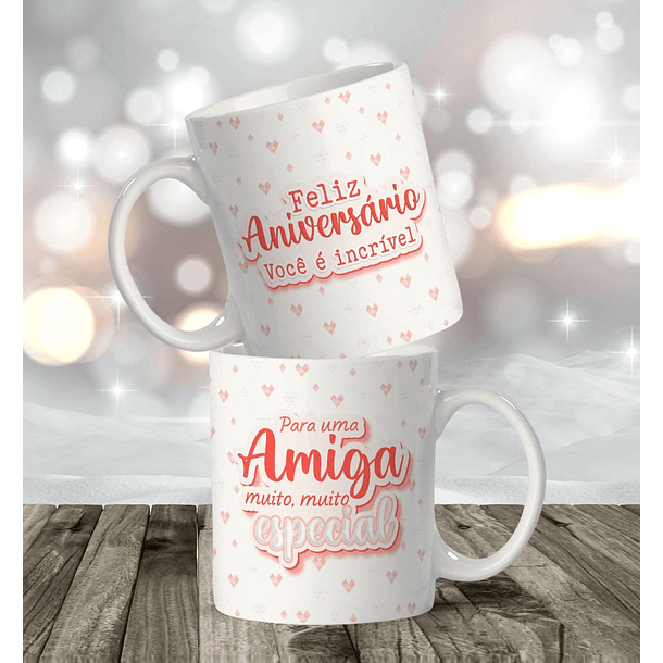 16 Artes para Caneca Aniversário Arquivo Editável  8