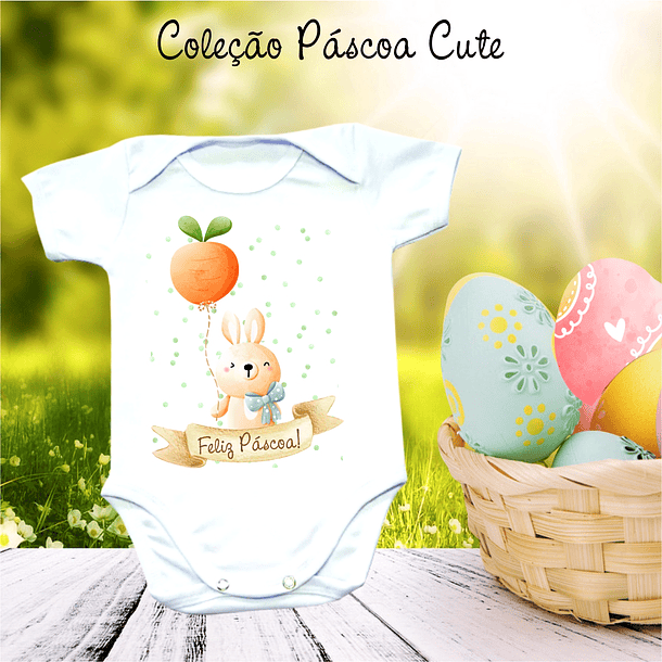 30 Arte para Caneca Almofada e Body Páscoa Cute Arquivo Editável 16