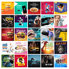 900 Artes Mídias Sociais Templates Editáveis Photoshop 3