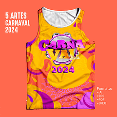 5 Artes Vetor Abadás Carnaval 2024 Arquivos Editável