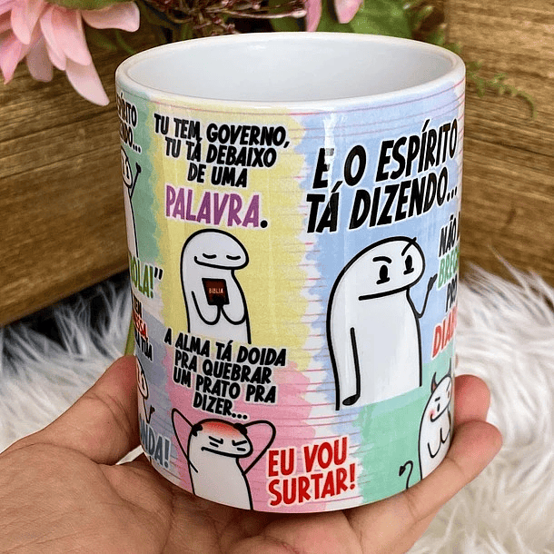 Arte Caneca A Alma Tá Doida pra Surta, A Alma ta doira pra AAAA... Arquivo Png 1