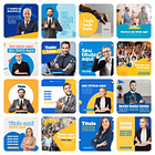 Pack Canva Campanha Política Templates Editáveis 70 Artes + Bônus 3