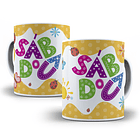 7 Artes para Caneca Dia da Semana Editável em Corel Draw 4
