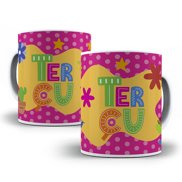 7 Artes para Caneca Dia da Semana Editável em Corel Draw 7