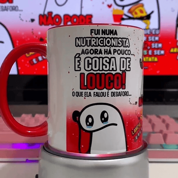 Arte Caneca Fui na Nutricionista Agora Pouco Flork Arquivo Png 2