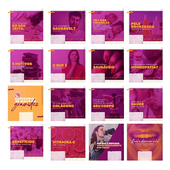 130 Artes para Farmácia de Manipulação Mídias Sociais Editáveis Photoshop + Png