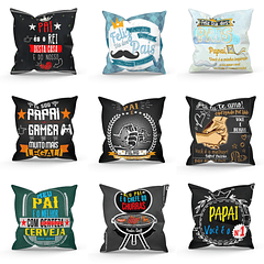 48 Artes Caneca Almofada Dia dos Pais Editável Photoshop + Png