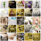 130 Artes para Cerimonial Casamentos Mídias Sociais Editáveis Photoshop + Png 3