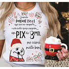 10 Artes Caneca e Camisa Flork Pix Natal Arquivo em CorelDraw 6
