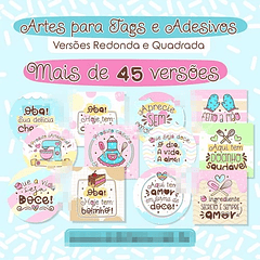 Kit Digital Confeitaria Lt16 Frases Artes Arquivos  Png