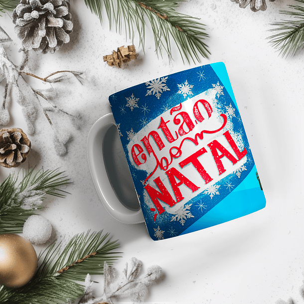 140 Artes para Caneca Natal Papai Noel Frases Arquivo em Jpg 17