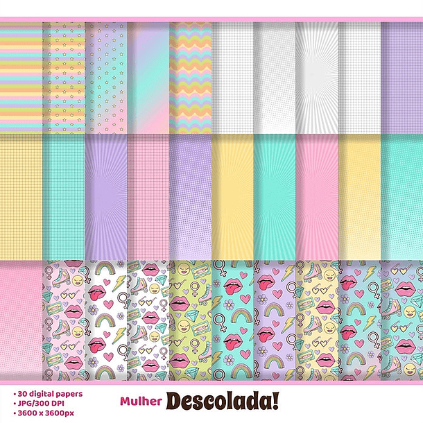 Combo Mulher Descolada Dia da Mulher Completo 3