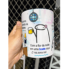 Arte Caneca Boate Azul Doente de amor procurei remédio na vida noturna Arquivo em Jpg 3