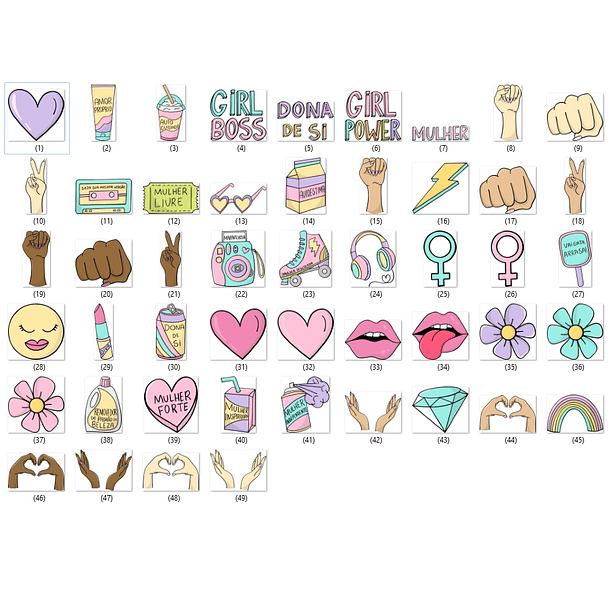 Combo Mulher Descolada Dia da Mulher Completo 5