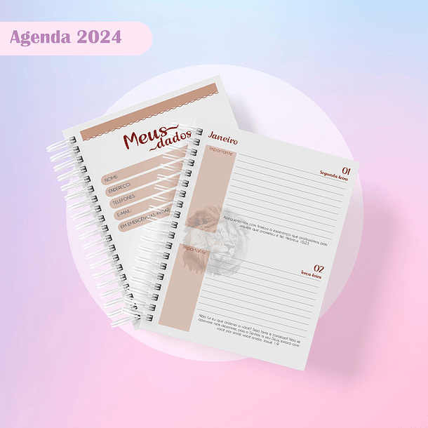 Arquivo Agenda Masculina e Feminina Cristã 2024 Arquivo em Pdf 12