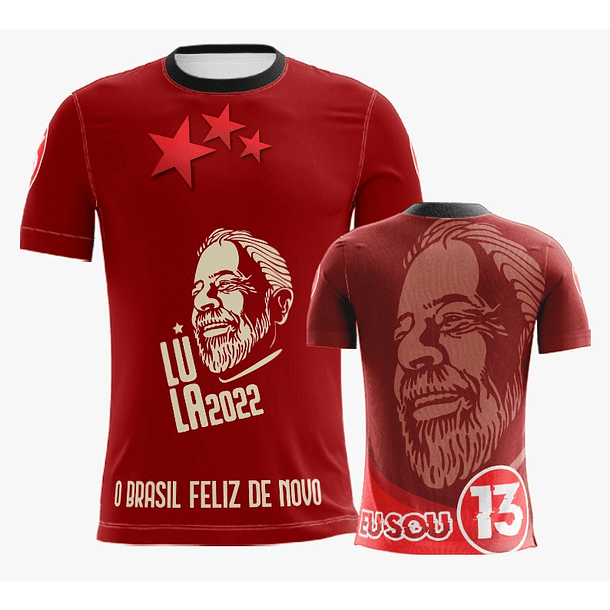 10 Artes Vetor Camisa Lula Eleições Política Sublimação Arquivos Corel Draw 4