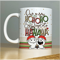 Arte Caneca Que o Seu HOHOHO  Seja Repleto de HAHAHA Arquivo Png