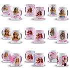 12 Artes para Caneca Barbie Frases em Corel Draw  - COPIE 1