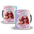 12 Artes para Caneca Barbie Frases em Corel Draw  - COPIE 3