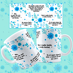Arte Caneca Mãe quero que você saiba Arquivo em Jpg 