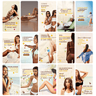 Pack Canva Bronzeamento Templates Editável 29 Artes Storie + Bônus 1