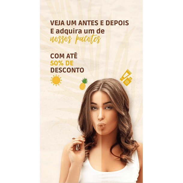 Pack Canva Bronzeamento Templates Editável 29 Artes Storie + Bônus 4