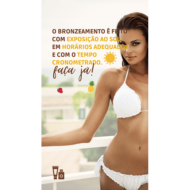 Pack Canva Bronzeamento Templates Editável 29 Artes Storie + Bônus 5