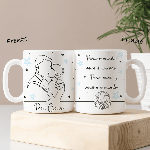 30 Artes Caneca Dia dos Pais Linhas em Jpg  4