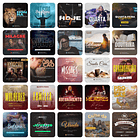 Pack Canva Igreja Culto Gospel Templates Editáveis 80 Artes + Bônus 3