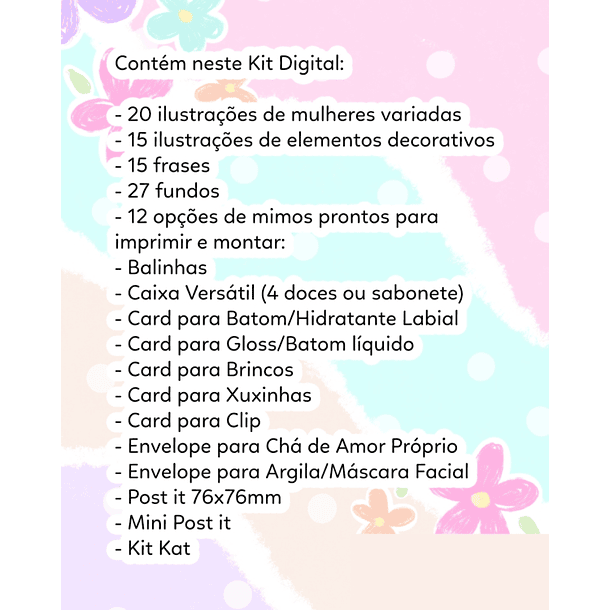 Kit Digital Dia das Mulheres Arquivos 2023  2
