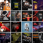 140 Artes Mídias Sociais Academia Editáveis Photoshop 2