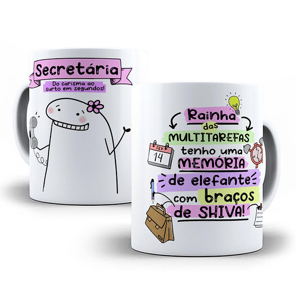 21 Artes Caneca Flork Profissões 2.0 Arquivos Sublimação Jpge 4