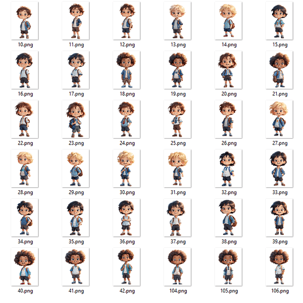 Kit Digital Volta as Aulas Mascotes School Arquivos em Png    2