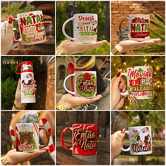  40 Artes para Caneca Natal em Jpg