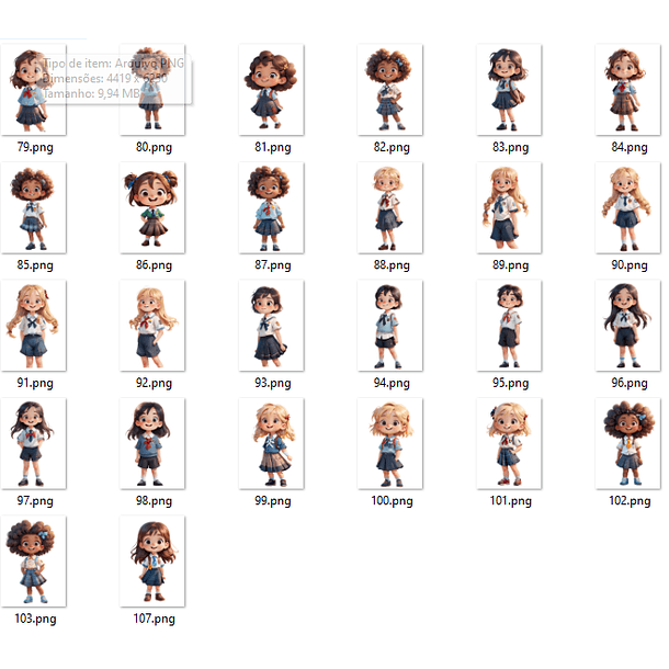 Kit Digital Volta as Aulas Mascotes School Arquivos em Png    5