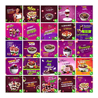 210 Artes Mídias Sociais Templates Editáveis Corel Draw 3