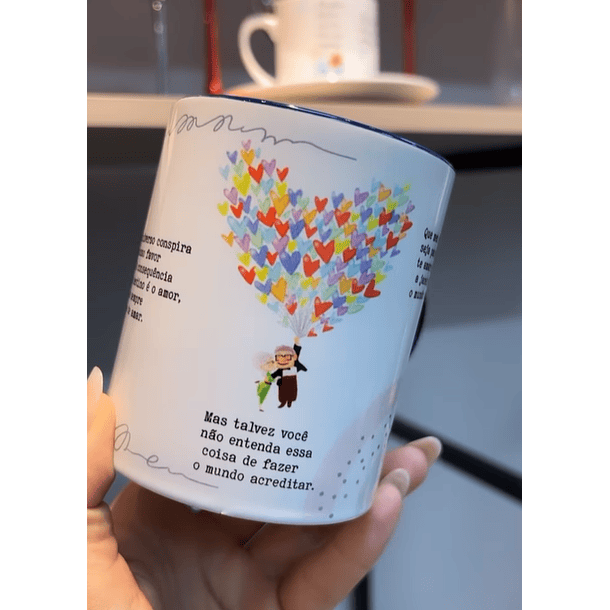 Artes para Caneca Olhe Bem no Fundo dos Meus Olhos Musica Up Nas Alturas em Corel Draw 3