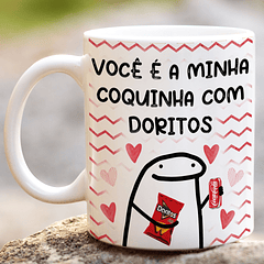 Arte Caneca Você É A Minha Coquinha Com Doritos Arquivo Png
