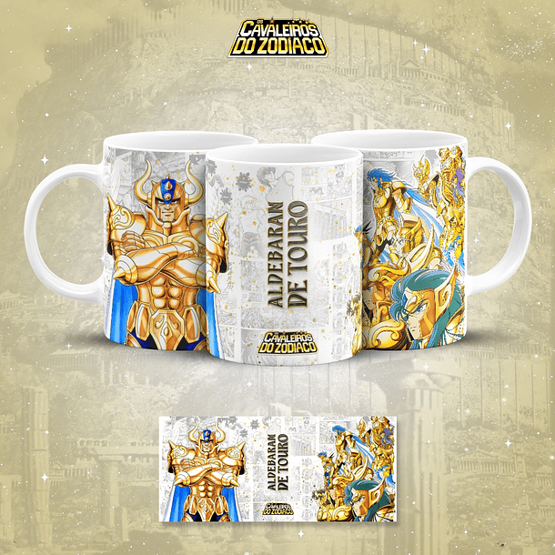 18 Artes para Caneca Cavaleiros do Zodiaco Arquivo em Jpg 5