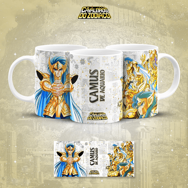 18 Artes para Caneca Cavaleiros do Zodiaco Arquivo em Jpg 7
