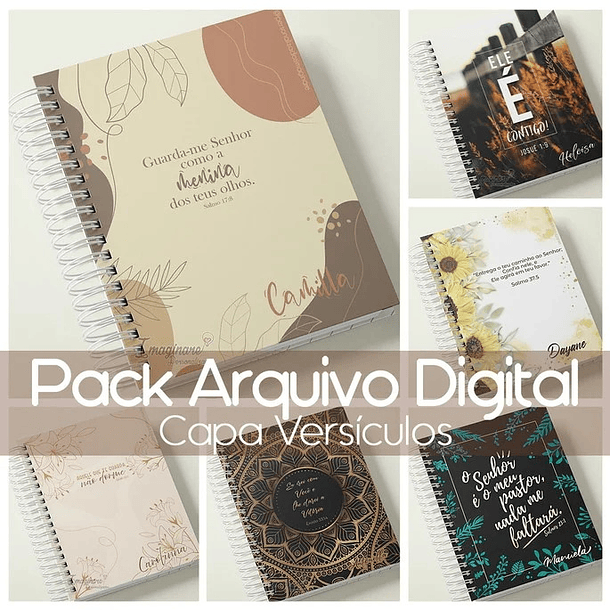 Arquivos para Sublimação Caderno e Capas em Pdf  1