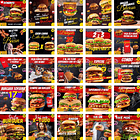 Pack Canva Hamburgueria Templates Editáveis 200 Artes + Bônus 2