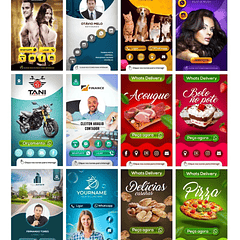 45 Artes para Cartão Interativo Digital Editáveis Corel Draw