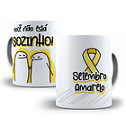 25 Artes Caneca e Camisa Setembro Amarelo Flork e Outros  Arquivos Sublimação Png 7