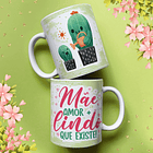 25 Artes para Caneca e Azulejo Dia das Mães Cactos Arquivo em Jpg  10