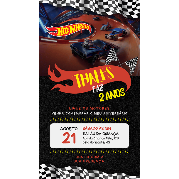 Pack Canva Convites Infantis Templates Editáveis 20 Artes 5