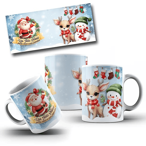 30 Artes para Caneca Natal 2.0 Arquivos Jpg 1