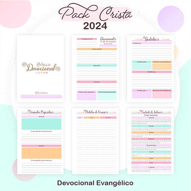 Arquivos Prontos Agenda Caderno 2024 Versículos e Louvores 15