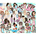 Kit Digital Lettering Frases Dia das Mães Arquivos sem fundo Png 5