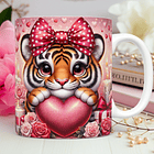 30 Artes para Caneca Dia dos Namorados 3D Animal Animais Pet Love 3d Arquivos Png 7